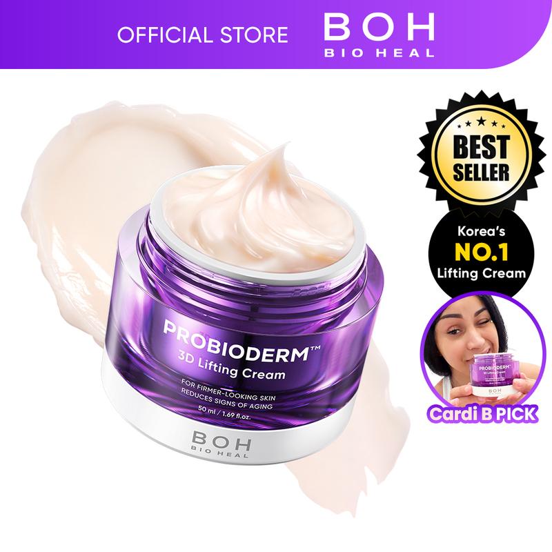 Probioderm™ 3D Lifting Cream | Korean Peptide Face & Neck Moisturizer